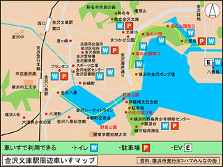 金沢文庫駅周辺マプ