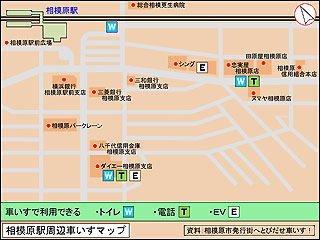 相模原駅周辺マップ