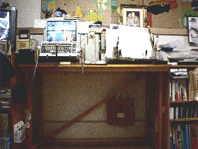 テーブルの工夫写真