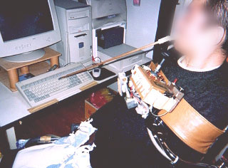 テーブルの工夫写真