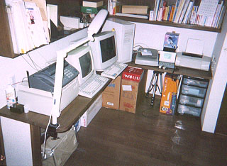 テーブルの工夫写真