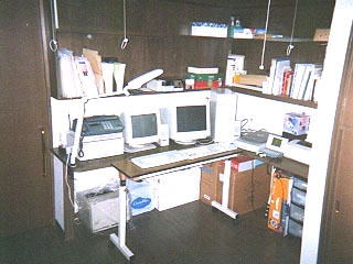 テーブルの工夫写真