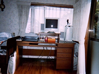 テーブルの工夫写真