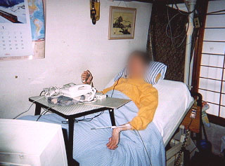 テーブルの工夫写真