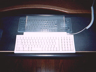 テーブルの工夫写真