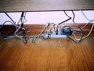 テーブルの工夫写真